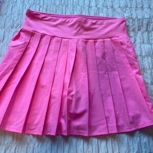 Girls pink skort